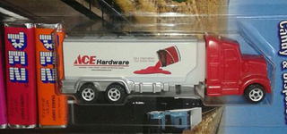 2017 Ace Hardware unpainted Smoke stacks Pez