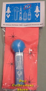 2017 NE Pez Convention Blue Crystal Stem Side view