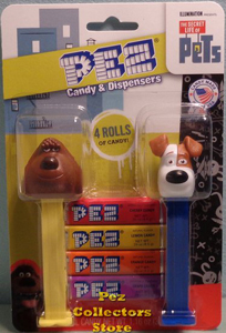 Secret Life of Pets Pez Double Card