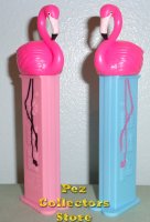 Floyd and Mabel Flamingo Pez Loose