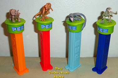 Jurassic World Click and Play Pez