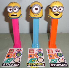 European Summer Mix Despicable Me 3 Minions Pez