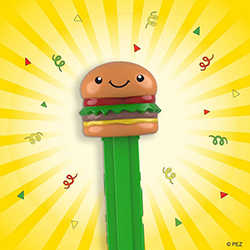 Cheeseburger Pez from Treats Assortment