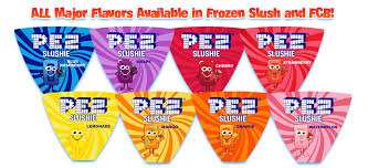 Pez Candy Slushie Flavors