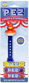 Red White and Blue Ducky Pez MOC
