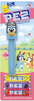Bluey Valentine Pez MOC