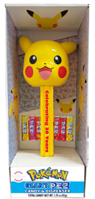 Giant 30th Anniversary Pikachu Pez