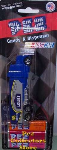 Jimmy Johnson Lowe's NASCAR Hauler Pez