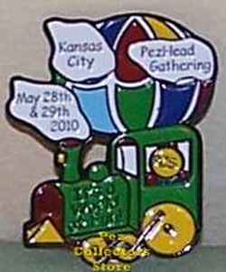 2010 KC PezHead Gathering Registration Pin