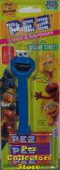 Sesame Street Cookie Monster Pez mint on card