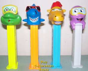 Crazy Animals Pez Set