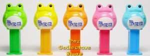 Frog Style Bandai Mini Pez Set