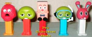 Ponkickies Gachapin mini Bandai pez set