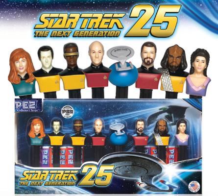 Star Trek The Next Generation Pez Set