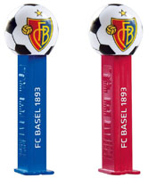 Colored FC Basel Soccer Ball Pez Mint on CarD