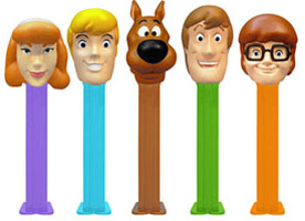 Scooby Doo pez assortment in collectors box