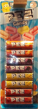 Pez Candy Packs on Card