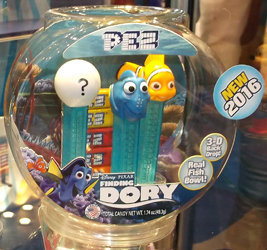 Finding Dory Pez Gift Set with Fish Bowl