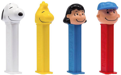 Peanuts Pez Set Loose