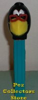 Vintage Raven Pez Yellow Beak, Red Glasses