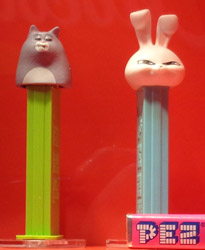 Chloe and Snowball Pez