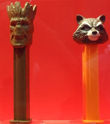 Groot and Rocket Raccoon Pez