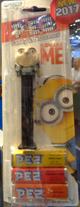 Despicable me Gru Pez Mint on Card