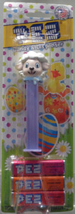 Easter Lamb Pez Mint on Card