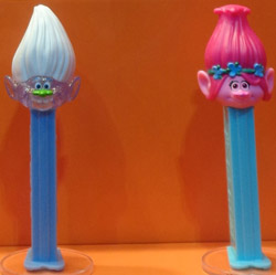 Guy Diamond and Poppy Trolls Pez