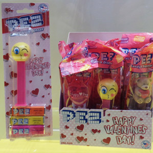 2018 Valentines Pez with new Packaging