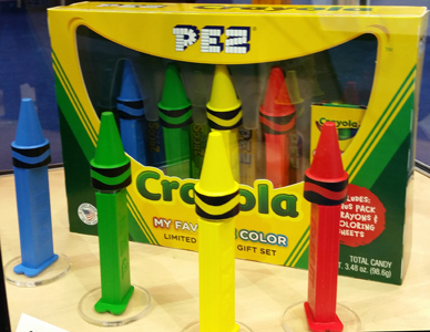 Crayola Crayon Boxed Pez Set