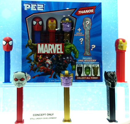 Marvel Pez Mystery box