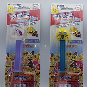 Unicorn and Surprised Emoji Pez