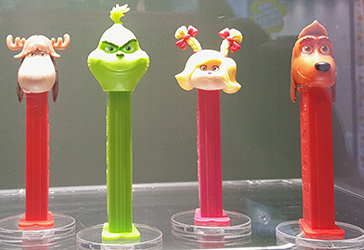 The Grinch Pez set Loose