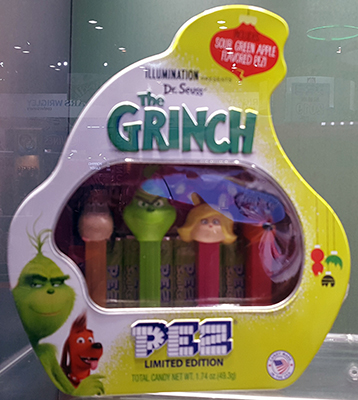 The Grinch Pez Gift Tin