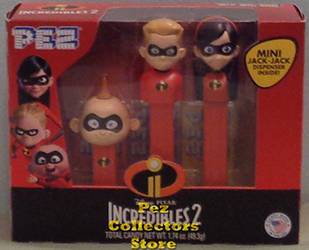 Incredibles 2 Pez Tripack 