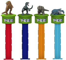 Jurassic World Click n Play Pez Set Loose