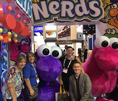 Pez Nerds at 2018 Sweets and Snacks Expo