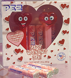 Valentine's Hearts Pez Twin Pack