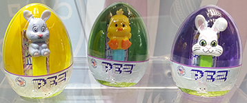 2020 Mini Pez in Easter Eggs