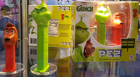 Grinch and mini Max Pez Twin Pack