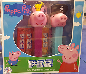 Princess Peppa and Pirate George Pez Twin Pack