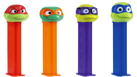 2025 Teenage Mutant Ninja Turtles Mutant Mayhem Pez Set