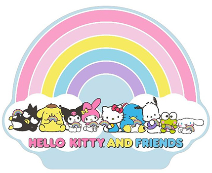 Hello Kitty Pez Gift Tin back 