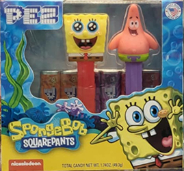 Sparkling Eyes SpongeBob Pez Twin Pack
