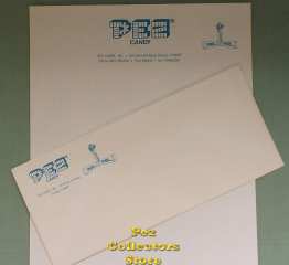 Light Blue Pez Pocket Presentation Folder