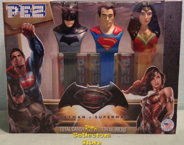 Dawn of Justice Pez Boxed Set