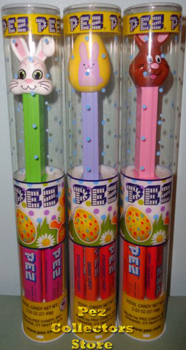 Easter Tubes with new Pez for 2016