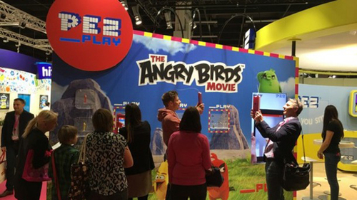 PEZ PLAY Angry Birds Game at ISM