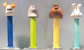 European Secret Life of Pets Pez Set at ISM